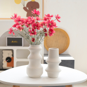 北欧ins风陶瓷花瓶客厅电视柜创意装 饰品摆件水培鲜花干花插花器
