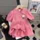 洋气儿童公主裙子小童Polo裙周岁宝宝礼服夏季 女童连衣裙夏装 新款