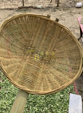 农家竹编传统沥水米饭土特产笊篱