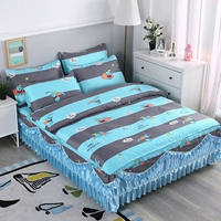 Детский летающий слон-синий двойной слой усыпает спящий четырехсетский набор