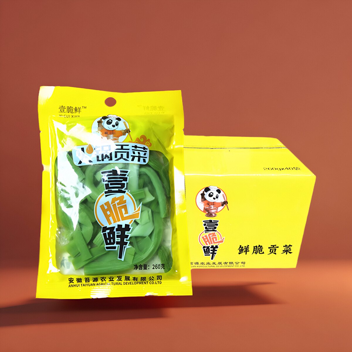 壹脆鲜贡菜安徽火锅串串食材