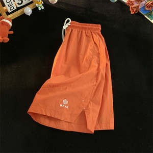 多巴胺短裤男女夏季韩版速干大码宽松百搭五分裤226-3-k9699-P27图片