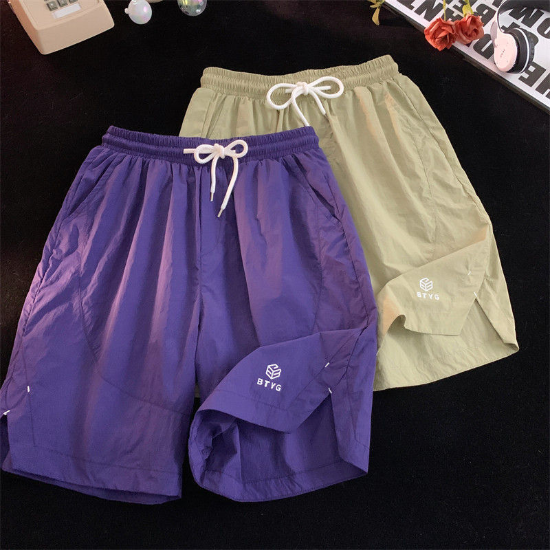 多巴胺短裤男女夏季韩版速干大码宽松百搭五分裤226-3-k9699-P27,男装牛仔裤,星座226-3