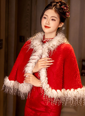 2025新款时尚新娘婚纱礼服披肩