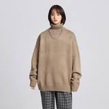 A353-M131-P75高品质加厚高领套头长袖毛衣休闲宽松男女针织衫，男装针织衫/毛衣，星座1308-1（原A353）