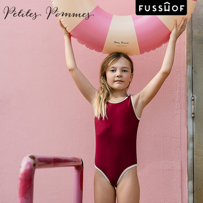 PetitesPommes儿童泳衣女孩连体
