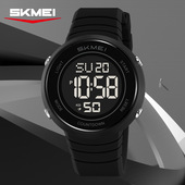 时刻美时尚 潮流电子表运动防水学生腕表户外休闲时尚 夜光手表