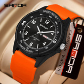SAND小清新韩版 腕表夜光50M防水男女手表休闲静音学生考试石英表