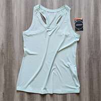 Foreign trade women's quick-drying elastic moisture-wicking fitness yoga vest, marathon running smock, loose T-shirt thumbnail 2