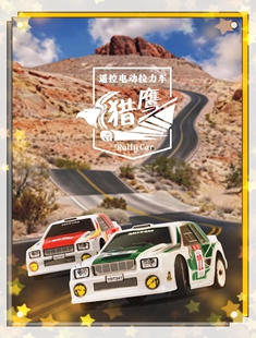 瓦迪顿1/22电动遥控拉力车---猎鹰，型号：YDT241-2025