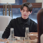 骄阳似我庄序赖伟明同款 羊毛莫代尔舒适奢纺毛衣亲肤抗起球针织衫