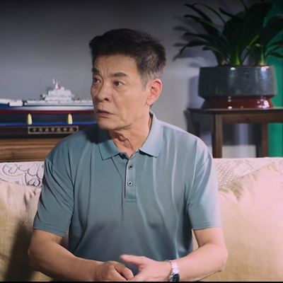 爱上海军蓝蓝维国刘威同款冰丝冰感短袖透气速干运动长袖poloT恤