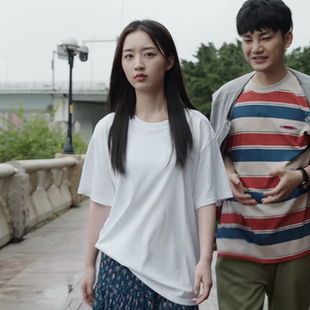 我的妈妈是校花孔桂芳邓恩熙同款纯棉短袖男女宽松圆领T恤打底衫