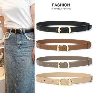 180天重启计划顾云苏周雨彤同款腰带真皮腰带配牛仔裤裤带细皮带