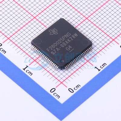 F280025PNS LQFP-80(12x12) 单片机(MCU/MPU/SOC) TI(德州仪器)原