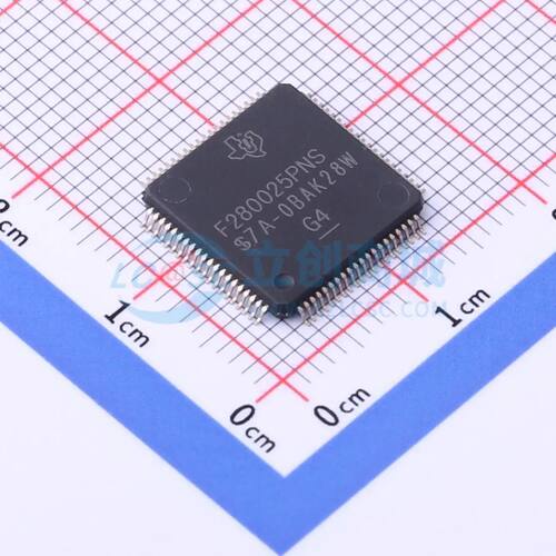 F280025PNS LQFP-80(12x12) 单片机(MCU/MPU/SOC) TI(德州仪器)原