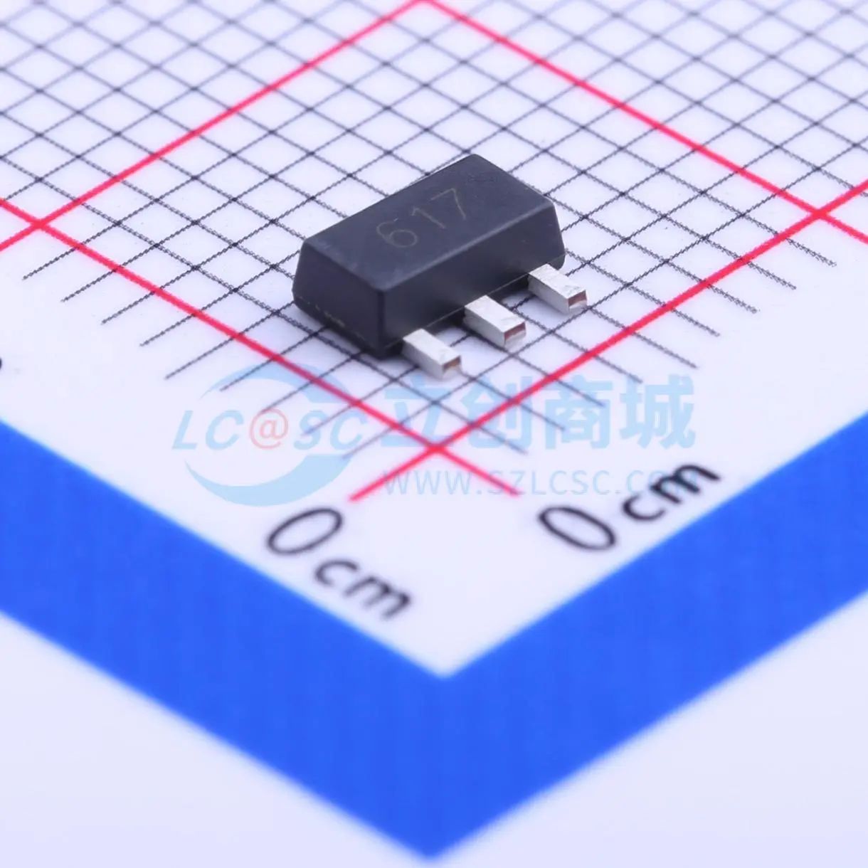 FCX617TA SOT-89-3 三极管(BJT) DIODES(美台)原装正品 电子元件