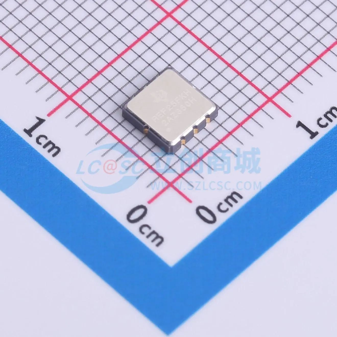 REF7025QFKHT LCCC-8(5x5) 电压基准芯片 TI(德州仪器)原装正品