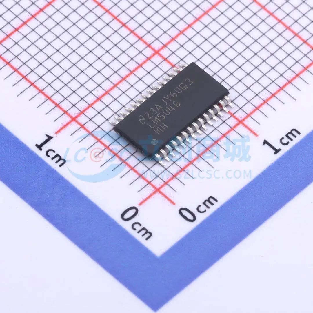 LM5046MH/NOPB HTSSOP-28-EP-4.5mm AC-DC控制器和稳压器 TI全新