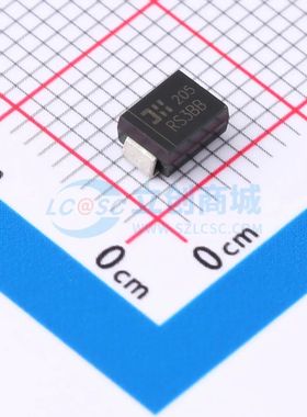 RS3BB-13-F DO-214AA 快恢复/高效率二极管 DIODES(美台)原装正品