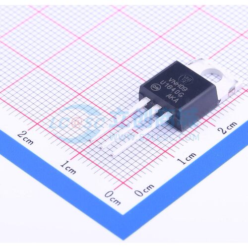MUR1640CTG TO-220AB 快恢复/高效率二极管 onsemi(安森美)全新原