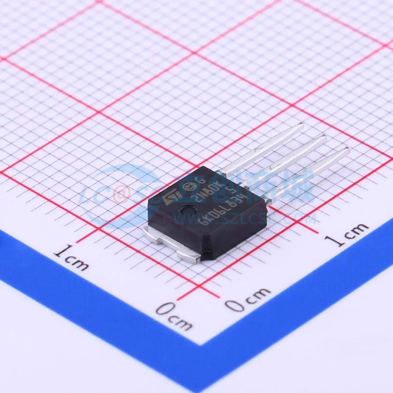 STU2N80K5 TO-251 场效应管(MOSFET) ST(意法半导体)全新原装 电