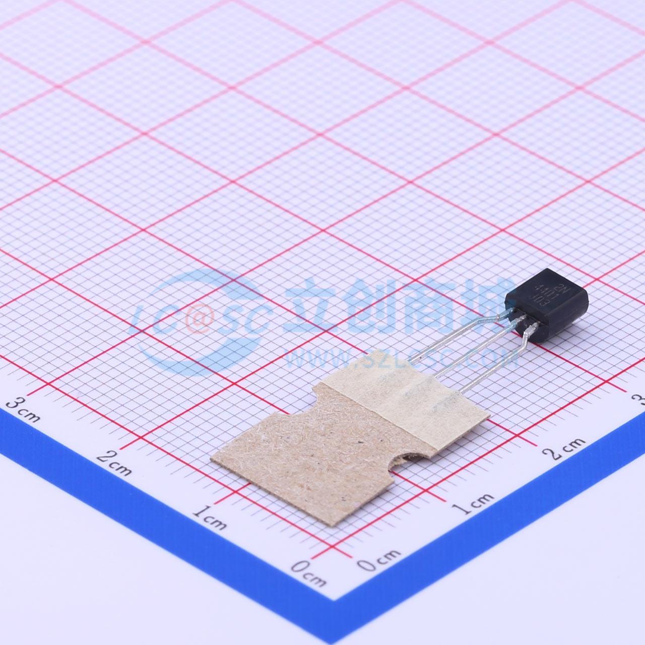 2N4401TF TO-92-3 三极管(BJT) onsemi(安森美)全新原装 电子元器