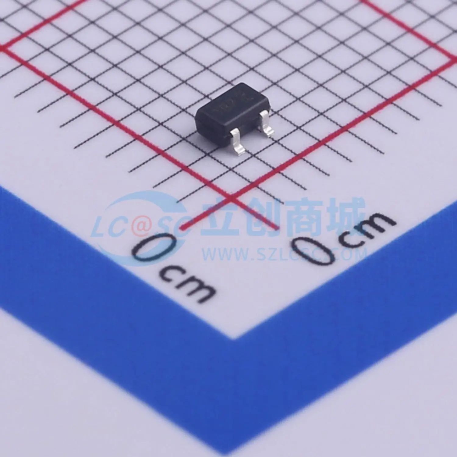 D5V0L2B3W-7 SOT-323-3 静电和浪涌保护(TVS/ESD) DIODES(美台)原