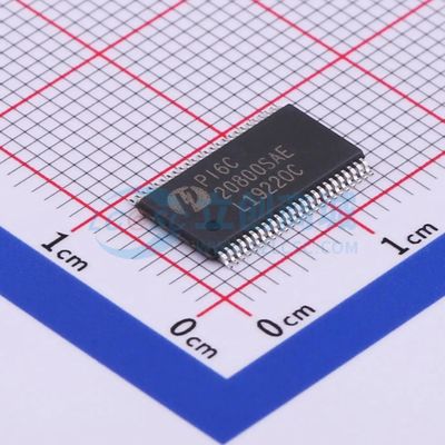 PI6C20800SAEX TSSOP-48-6.2mm 时钟缓冲器/驱动器/分配器 DIODES
