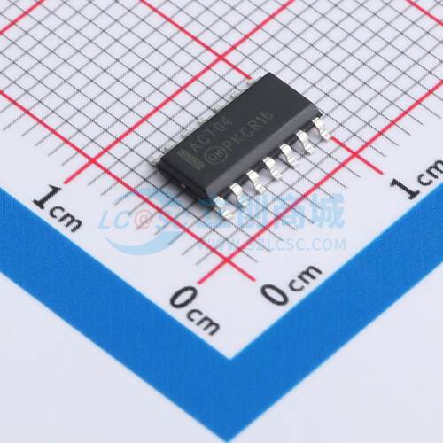 74ACT04SC SOIC-14 反相器 onsemi(安森美)全新原装 电子元器件配