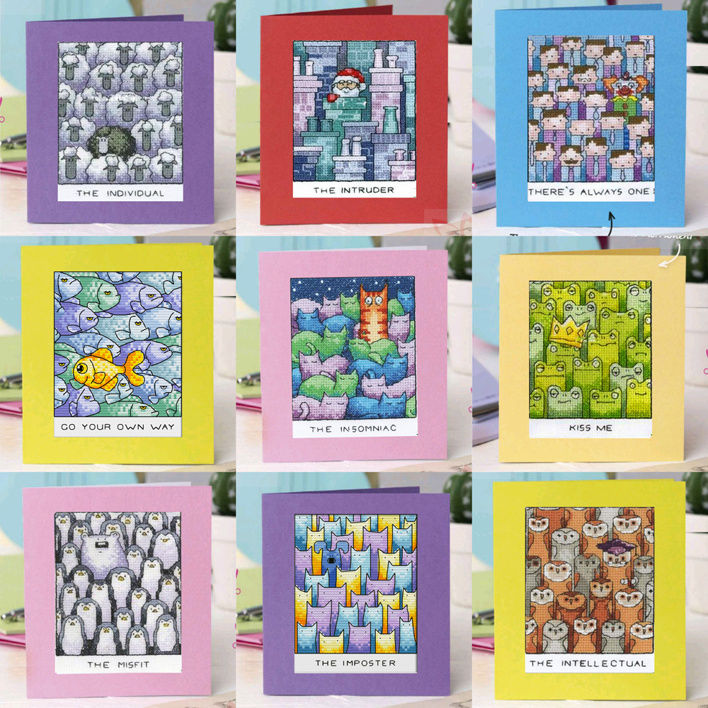 2024新品Heritage系列法国DMC十字绣纯棉线 线绣小众设计DIY刺绣