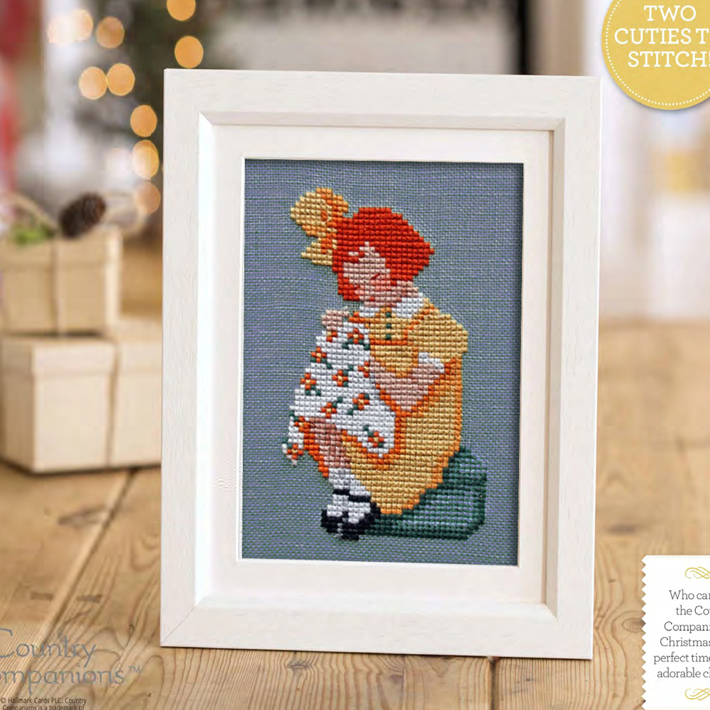 满68元包邮十字绣材料包妮妮手工