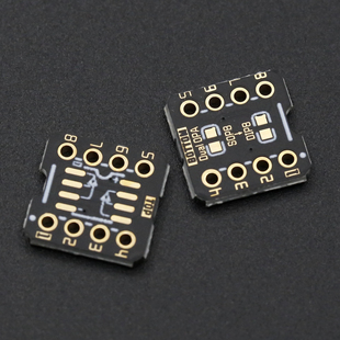 10个价格全新发烧级 品牌板 SOP8  转  DIP8   镀金转换板 配针脚