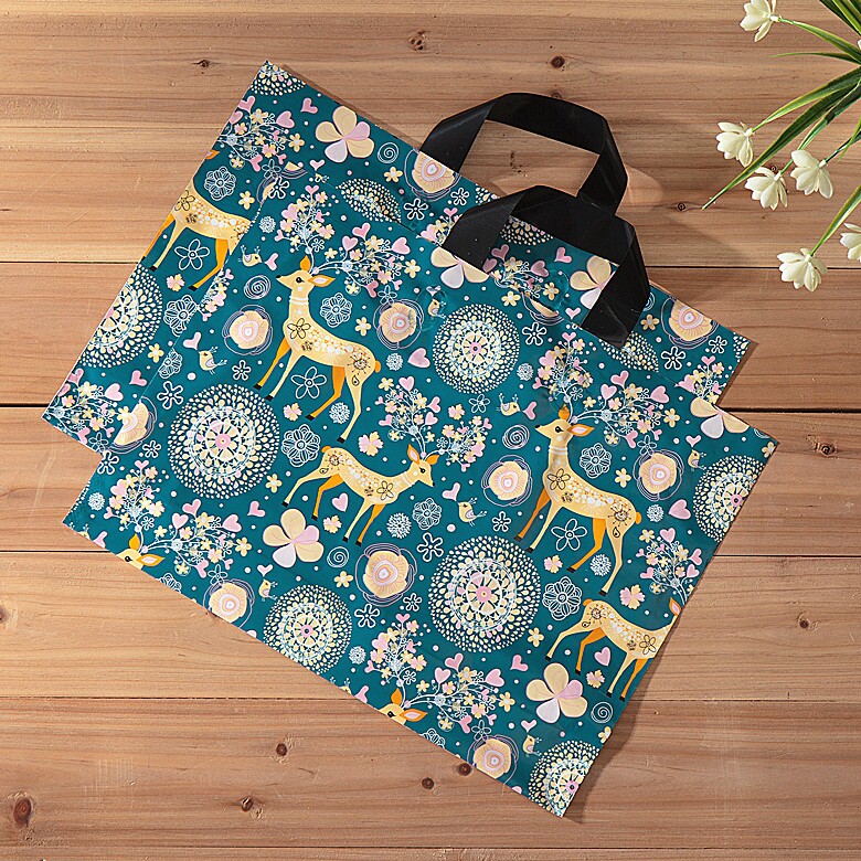 Sika deer children's women's wear shop thickening bag hand -|ruв категории офисное оборудование/расходные материалы/соответствующие услуги, упаковочного оборудования/знаки и расходных материалов, мешок подарков/пластиковый мешок - от Buy2taobao.com для оказания профессиональной услуги покупки агента Taobao
