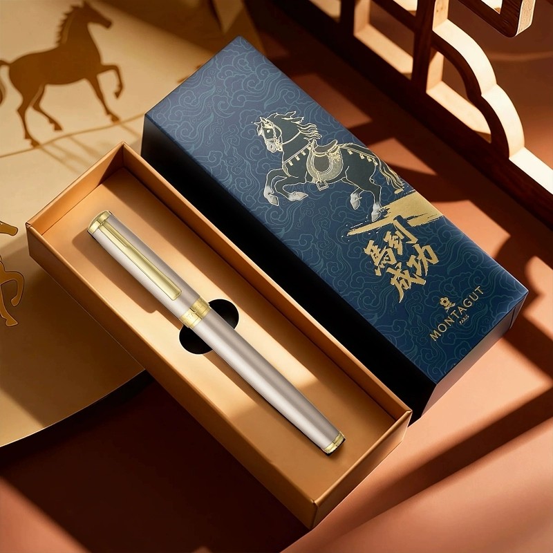 【伴手礼】梦特娇签字笔商务高档男士办公高端中性笔礼品定制刻字