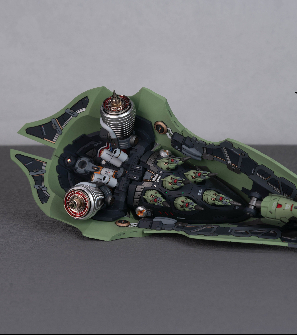 团喵工作室 大青椒刹帝利 金属喷口 高达模型改造