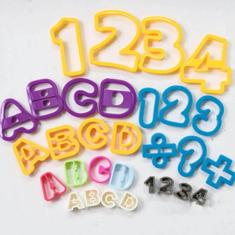 翻糖蛋糕饼干塑料切模大号数字