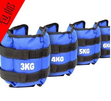 負重沙包運動跑步綁腰減肥綁腿沙袋綁手健身配重1-2kg3kg4kg5公斤