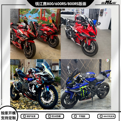赛800/600RS贴纸版画拉花改色KL