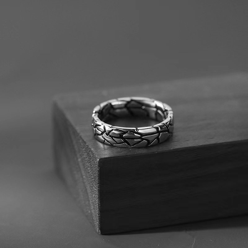 新款石头裂痕戒指全店拍三付二