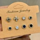 锆石磁吸耳钉男士 高级感精致小众女耳环潮耳骨夹耳骨钉无耳洞耳夹