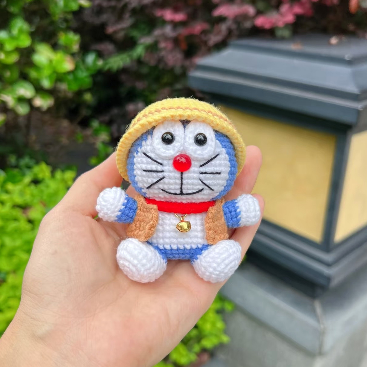 哆啦A梦玩偶毛线编织材料包