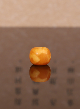 俄料老蜜蜡老型珠散珠8.6*6.8mm 琥珀蜜蜡手串diy配饰单珠 MSLL11