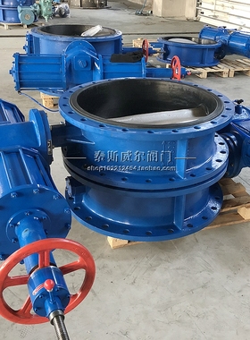 AW气动法兰式软密封蝶阀 D641X-16 DN600 800 1000 1200 14001600