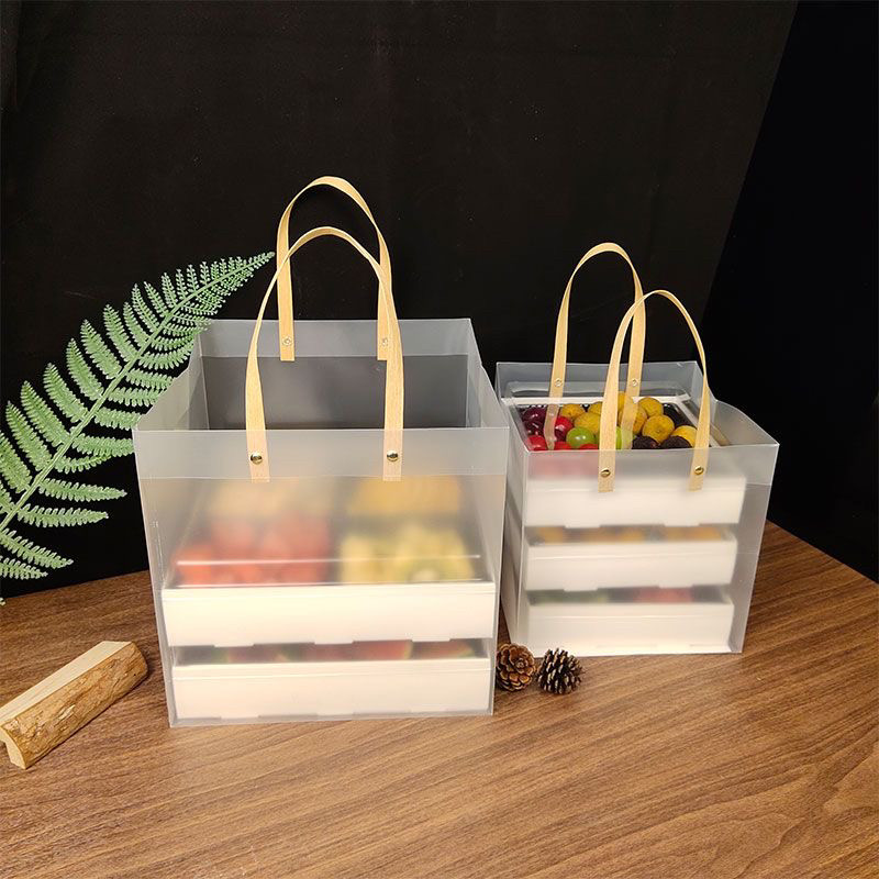透明磨砂礼品方形手提袋礼物包装袋餐饮外卖袋蛋糕水果烘焙包装袋,包装,中秋礼品包装,淘宝优惠券,粉丝福利购,淘宝优惠卷