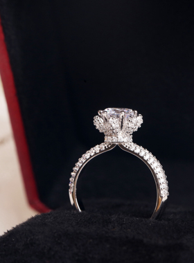 女微镶锆石仿真女戒戒指