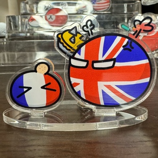 波兰球可爱挨揍弹簧立牌