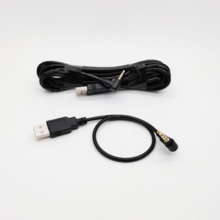 浩适联适配盯盯拍mini3/3pro/one记录仪耳机口3.6/0.3米USB电源线
