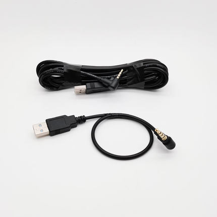浩适联适配盯盯拍mini3/3pro/one记录仪耳机口3.6/0.3米USB电源线