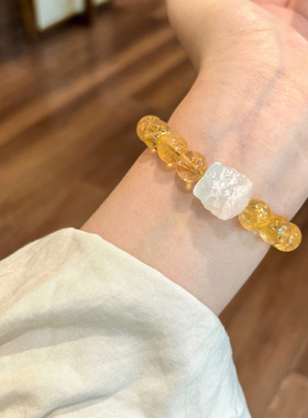 守艺夏季新款原创设计天然黄阿赛